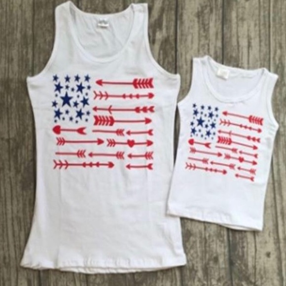 Tops - 🇺🇸Mommy and Me Adult Sizes American Flag 🇺🇸